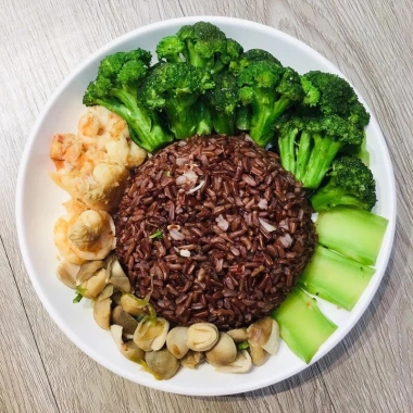 Gạo lứt huyết rồng 1kg - Nguyên chất, giàu dinh dưỡng, giảm giá 22% chỉ 36.000₫