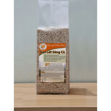 Gạo Lứt Séng Cù Dài Điện Biên 1Kg - Hút Chân Không, Giảm 45.000₫, Thơm Ngon