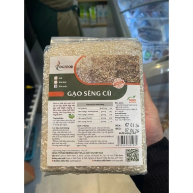 Gạo Lứt Tám Thơm OG Food 1kg - XanhSam Organic Giá 49.500 VND, Dinh Dưỡng, Giảm Giá 4 Gạo Lứt Tám Thơm OG Food 1kg - XanhSam Organic Giá 49.500 VND, Dinh Dưỡng, Giảm Giá 4