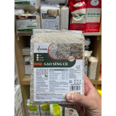 Gạo Lứt Tám Thơm OG Food 1kg - XanhSam Organic Giá 49.500 VND, Dinh Dưỡng, Giảm Giá 7 Gạo Lứt Tám Thơm OG Food 1kg - XanhSam Organic Giá 49.500 VND, Dinh Dưỡng, Giảm Giá 7