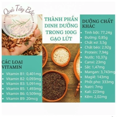 Gạo lứt tím dẻo thơm ngon đặc biệt - Ship rẻ, giá chỉ 31.900đ (giá gốc 39.875đ)