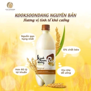 Gạo Makgeoli Koksoondang Hàn Quốc lên men - Dinh dưỡng cao, hương vị truyền thống, 73.900 VND