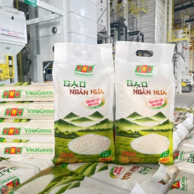 Gạo Nếp Cái Hoa Vàng Ngàn Nưa 2kg – Hạt tròn mẩy, thơm dẻo, giá ưu đãi 95.000₫ (giá gốc 122.550₫)
