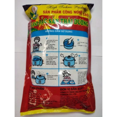 Gạo nếp cái Hoa Vàng Thái Dương 1kg/2kg - Giá ưu đãi 44.000 VND, chất lượng cao, dẻo thơm