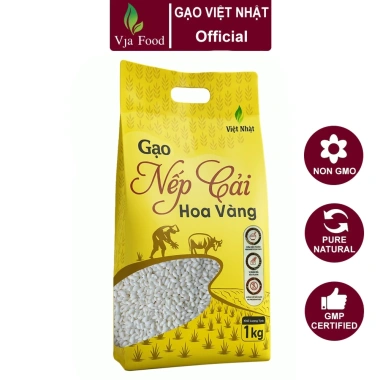 Gạo Nếp Cái Hoa Vàng Việt Nhật Thượng Hạng 2kg - Giá 95.000đ, Chính Hãng, Ngày Mới