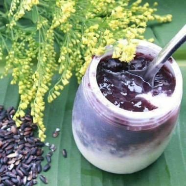 Gạo nếp Cẩm điện biên 5kg (5 túi 1kg) - Giá chỉ 195k, thơm ngon, chất lượng