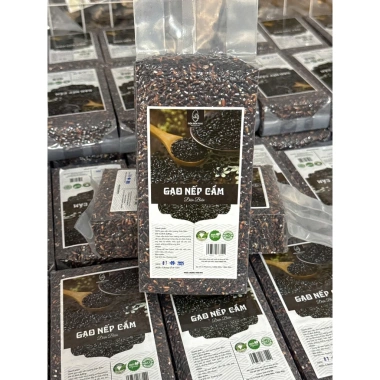 Gạo Nếp Cẩm Điện Biên Combo 2kg 2 túi 1kg hút chân không, giá chỉ 94.000đ