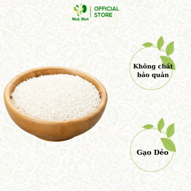 Gạo nếp đồi dẻo 500g-2kg - Nấu xôi, làm bánh, dóng túi, giá chỉ 30.100₫ (giảm từ 38.227₫)