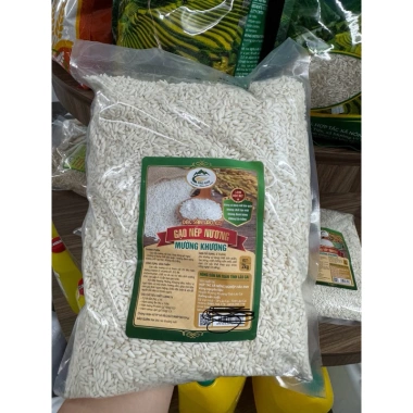 Gạo nếp Mường Khương 2kg hạt dài đặc sản Lào Cai - Giá ưu đãi 119k
