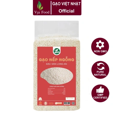 Gạo Nếp Ngỗng 1kg Đặc Sản Long An - Hương Vị Thơm Ngon, Giá Ưu Đãi 38.000₫