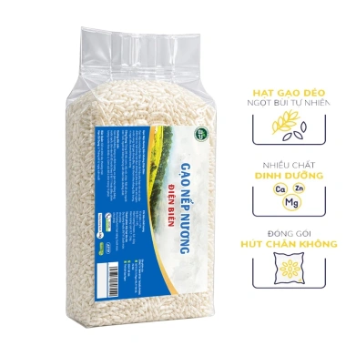 Gạo nếp nương bản Mường Điện Biên 1kg - Giá sỉ 49.499đ, mới, chất lượng cao 2