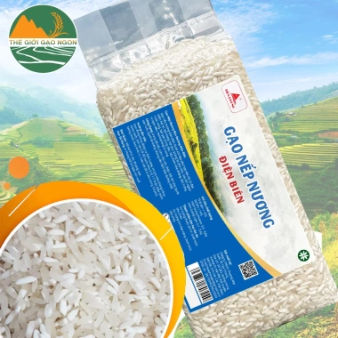 Gạo nếp nương bản Mường Điện Biên 1kg - Giá sỉ 49.499đ, mới, chất lượng cao 6