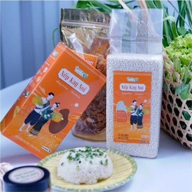 Gạo nếp nương Kay Nọi Bản Lào hạt tròn loại 1 - Xôi đanh dẻo, giá chỉ 75.000đ, giảm từ 93.000đ 2 Gạo nếp nương Kay Nọi Bản Lào hạt tròn loại 1 - Xôi đanh dẻo, giá chỉ 75.000đ, giảm từ 93.000đ 2