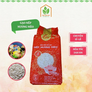 Gạo nếp nương Lào Cai VIP 2kg - Đặc sản mềm dẻo, thơm ngon, giá chỉ 25.000₫ Gạo nếp nương Lào Cai VIP 2kg - Đặc sản mềm dẻo, thơm ngon, giá chỉ 25.000₫