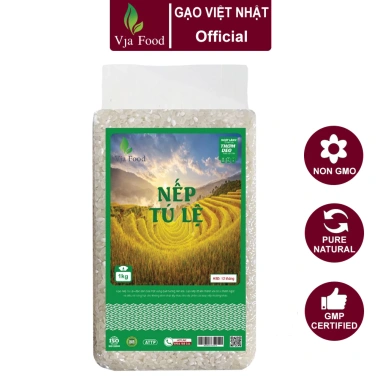 Gạo nếp nương Tú lệ VJA hảo hạng 1kg – Giá sỉ, date mới, bao bì mới, giảm còn 55.000₫