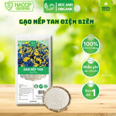 Gạo Nếp Tan Điện Biên 3kg Combo - Giá ưu đãi 132.000đ, thơm ngon, chất lượng cao