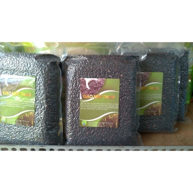 Gạo Nếp Than Hảo Hạn 1kg - Hạt Dài Trắng Mịn, Giá Ưu Đãi 57.000 VNĐ, Dinh Dưỡng Cao, Thơm Ngon 2