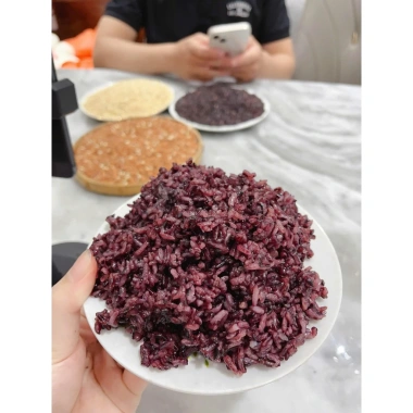 Gạo Nếp Tím Điện Biên Xát Dối 5kg Combo 5 Túi 1kg - Giá ưu đãi 245.000đ, thơm ngon, chất lượng cao 6