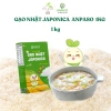 Gạo Nhật Japonica Anpaso 1kg cho bé ăn dặm: Dẻo thơm ngọt tự nhiên, giảm giá 100.000₫
