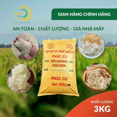 Gạo Phúc Cư Nếp Nương Điện Biên 2kg Hạt Dài Dẻo Thơm Nấu Xôi Làm Bánh 10 Gạo Phúc Cư Nếp Nương Điện Biên 2kg Hạt Dài Dẻo Thơm Nấu Xôi Làm Bánh 10