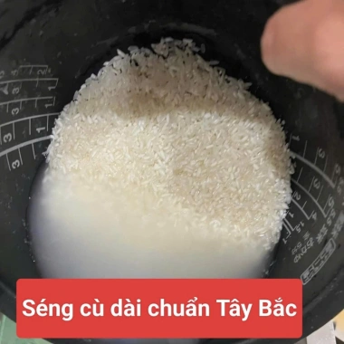 Gạo séng cù Mường Khương hạt dài, cơm dẻo thơm ngon, giảm giá 133.295₫