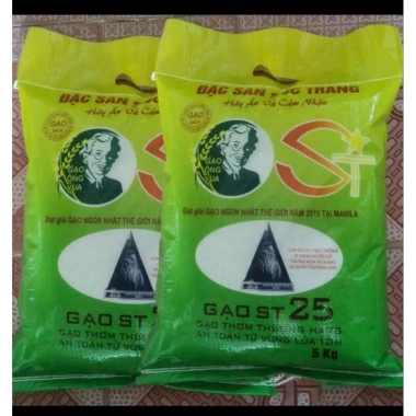 Gạo ST25 đặc sản - Hạt dẻo thơm nhẹ, cơm ngon tuyệt, chỉ 180.000đ (giá gốc 217.800đ) 4