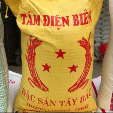 Gạo Tám Điện Biên 10kg - Thơm ngon, dẻo như gạo nếp, giảm còn 180.000 VND