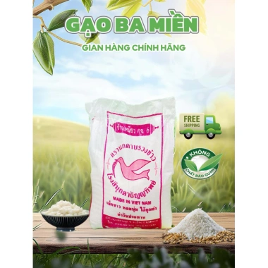 Gạo Tám Thái Đỏ 10kg - Trắng Cơm, Thơm Dẻo Vừa, Ngọt Đậm, Giá Ưu Đãi 190k