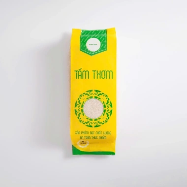 Gạo Tấm Thơm 2kg - Gạo Dẻo Vừa, Thơm Nhẹ, Cơm Mềm - Giảm Giá 50k Rice Việt Nam 2
