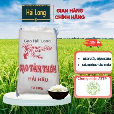 Gạo Tám Thơm Hải Hậu Nam Định Dẻo Vừa Đậm Cơm, Thơm Ngon, Giá Ưu Đãi 89.000₫