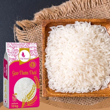 Gạo Thái Thơm VJA Thượng Hạng 5kg Gạo Date mới 100% Tươi sạch Giá chỉ 135.000₫ 3
