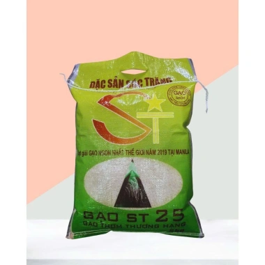 Gạo thơm Sóc Trăng 5kg dẻo vừa - Đặc sản ST giá ưu đãi 87.000₫