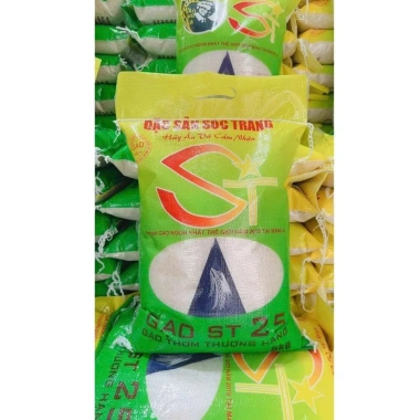Gạo thơm Sóc Trăng 5kg dẻo vừa - Đặc sản ST giá ưu đãi 87.000₫