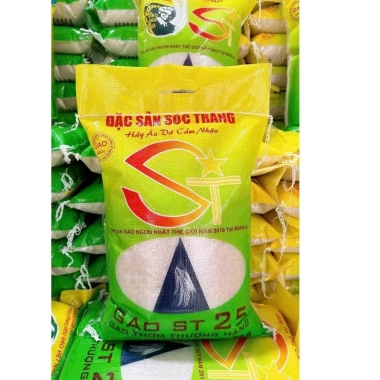 Gạo thơm Sóc Trăng 5kg dẻo vừa - Đặc sản ST giá ưu đãi 87.000₫