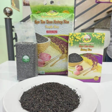 Gạo Tím Than Hữu Cơ Hoàng Kim - Thực Dưỡng, Eatclean, Giàu Chất Chống Oxy Hóa, Giá Ưu Đãi 63.000₫ 2