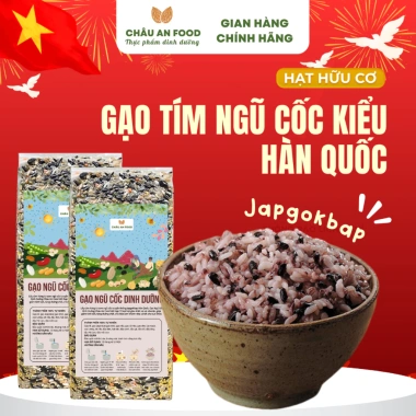 Gạo Trộn Ngũ Cốc Hàn Quốc 1KG - Cơm Tím 17 Loại Hạt Giảm Đường, Giảm Tinh Bột, Healthy 95.000đ