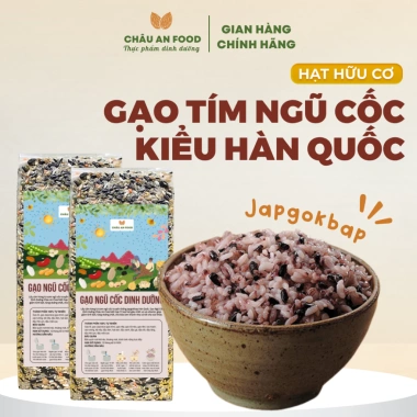 Gạo Trộn Ngũ Cốc Hàn Quốc 1KG - Cơm Tím 17 Loại Hạt Giảm Đường, Giảm Tinh Bột, Healthy 95.000đ