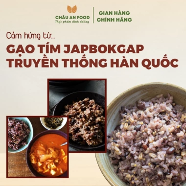 Gạo Trộn Ngũ Cốc Hàn Quốc 1KG - Cơm Tím 17 Loại Hạt Giảm Đường, Giảm Tinh Bột, Healthy 95.000đ