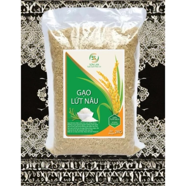 Gạo Xát Dối Lứt Nâu Nguyên Cám - Dinh Dưỡng Cao Giá 45.000đ Giảm Đặc Biệt