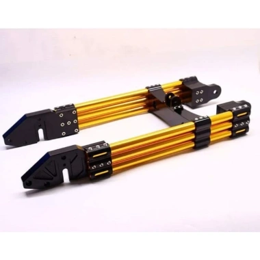 Gắp 3 ống CNC độ xe điện Xmen Jeek Men M3 M5 - thay đổi màu ống, giá ưu đãi 1.890.000₫