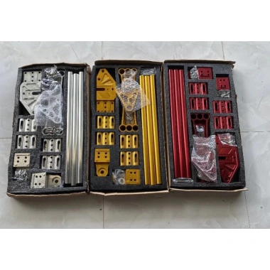 Gắp 3 ống CNC nhôm phay nguyên khối Càng sau cho xe điện độ, nhẹ bền, đẹp mắt, giá ưu đãi 1.950.000 tặng pat heo 2pis