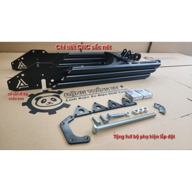 Gắp 3 ống V3 CNC cao cấp cho xe điện - tặng full bộ phụ kiện, giảm còn 788.000đ