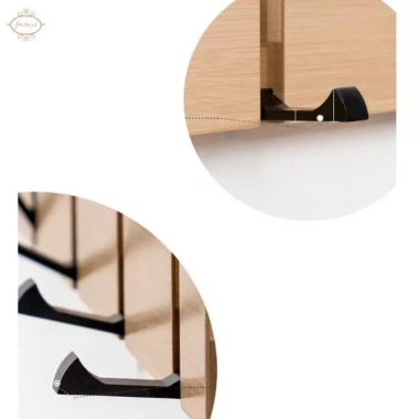 Gấp cửa gỗ - Móc treo tường cho áo choàng, túi khăn, tiết kiệm không gian, chỉ 236.500₫