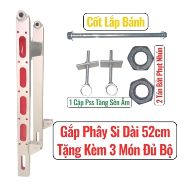 Gắp không phây Wuav nhỏ, Đrim, Cúp 50cm - Kèm Pass tăng sên, óc bắt nhún, giảm giá 195k