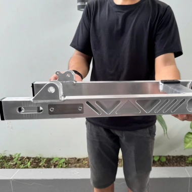 Gắp Nhôm CNC 52cm cho Xe Sirius Wave S110/A/S RSX/Future/Fueled 125 - Giá chỉ 680.000 VND 5