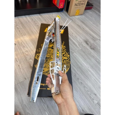 Gắp Nhôm CNC Satria Raider DT10 Gundam Lỗ Ốc Hạ Dáng Lùn, Phụ Tùng Xe Máy, Giá 2.250.000₫