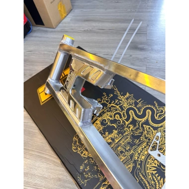 Gắp Nhôm CNC Satria Raider DT10 Gundam Lỗ Ốc Hạ Dáng Lùn, Phụ Tùng Xe Máy, Giá 2.250.000₫