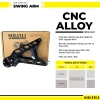 Gắp Nhôm CNC SOLFILI Cho Xe Vario Click – Nhôm 6.063‑T6 Đen/Bạc, Giá Ưu Đãi 2.68 Triệu