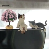 GAR Cat Bảng Điều Khiển Tượng Mèo Mini Đáng Yêu PVC - Xe An Toàn, Giá 67.098 VND