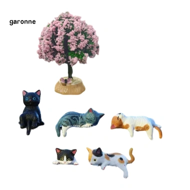GAR Cat Bảng Điều Khiển Tượng Mèo Mini Đáng Yêu PVC - Xe An Toàn, Giá 67.098 VND 7